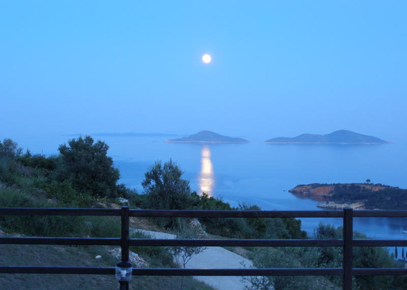 full moon view